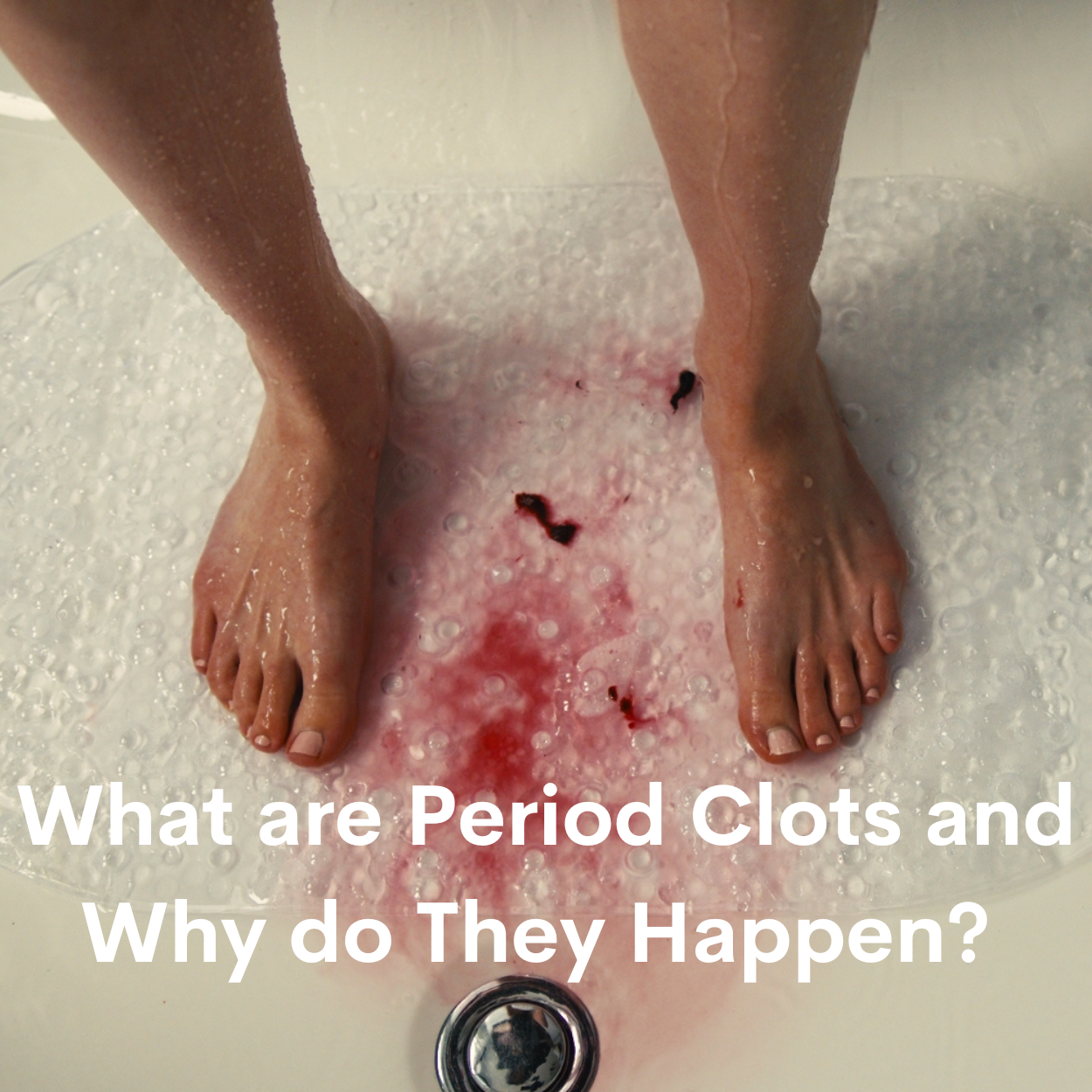 I've had terrible periods as long as I can remember. I pass huge clots  which are usually pale and purple, this one is brown and stringy and just  doesn't look very clot-like.