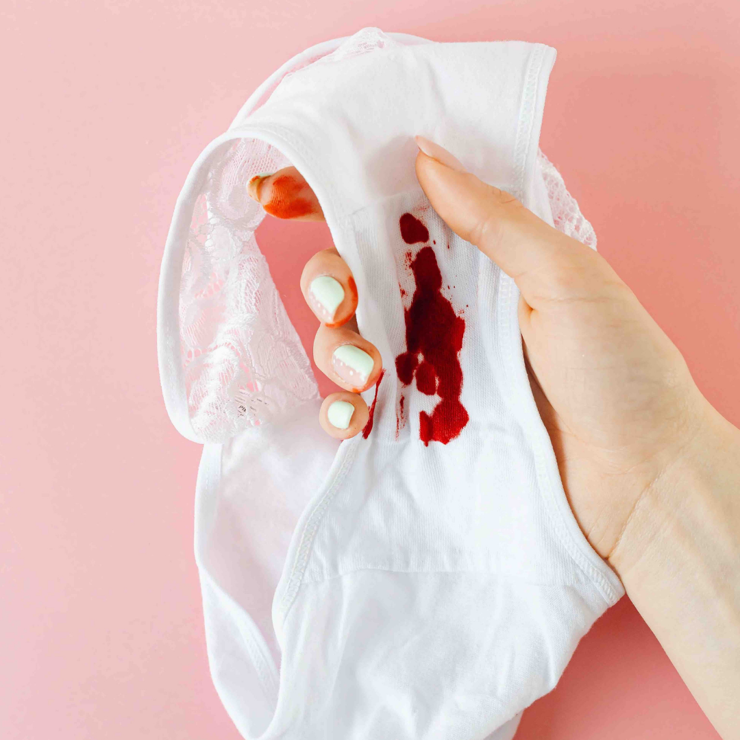 LAIQA - Panicked? Embarrassed? about that stain! Menstrual blood is not  dirty or disgusting. Yet a red stain on the back of a pair of trousers or a  skirt is often met
