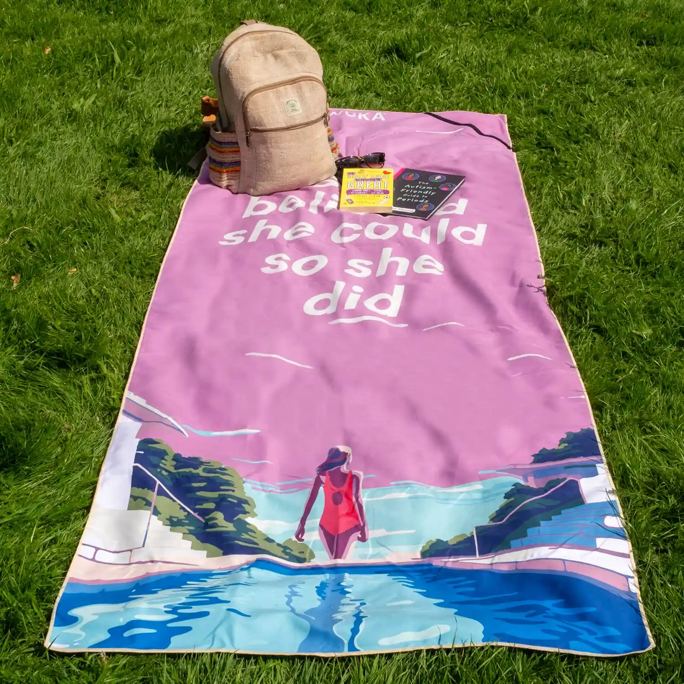 WUKA QuickDry Beach Towel