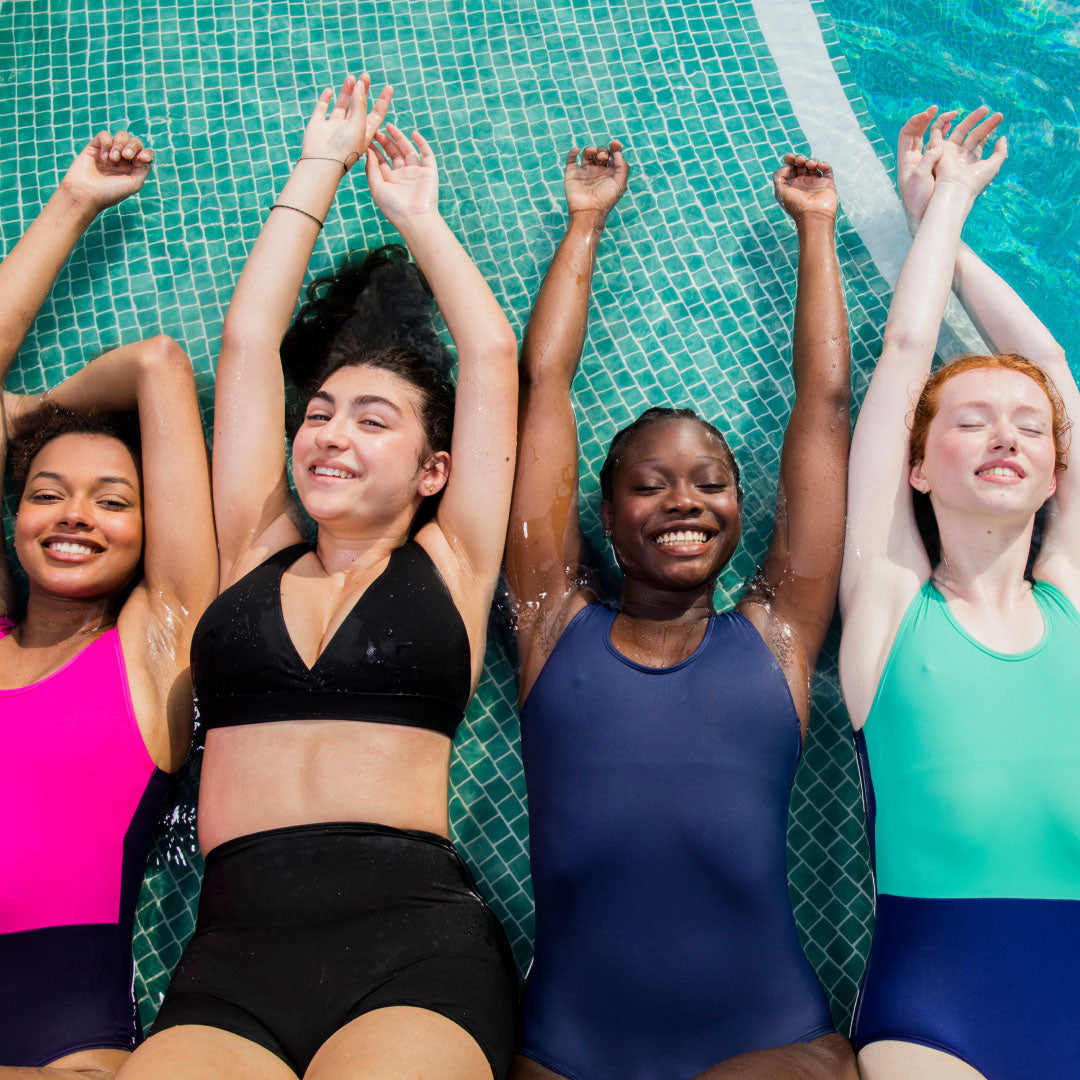 Shop WUKA’s Period Swimwear for Teens—leak-proof, comfortable, and stylish swimwear designed for worry-free swimming during periods. Ideal for school, holidays, and water sports.