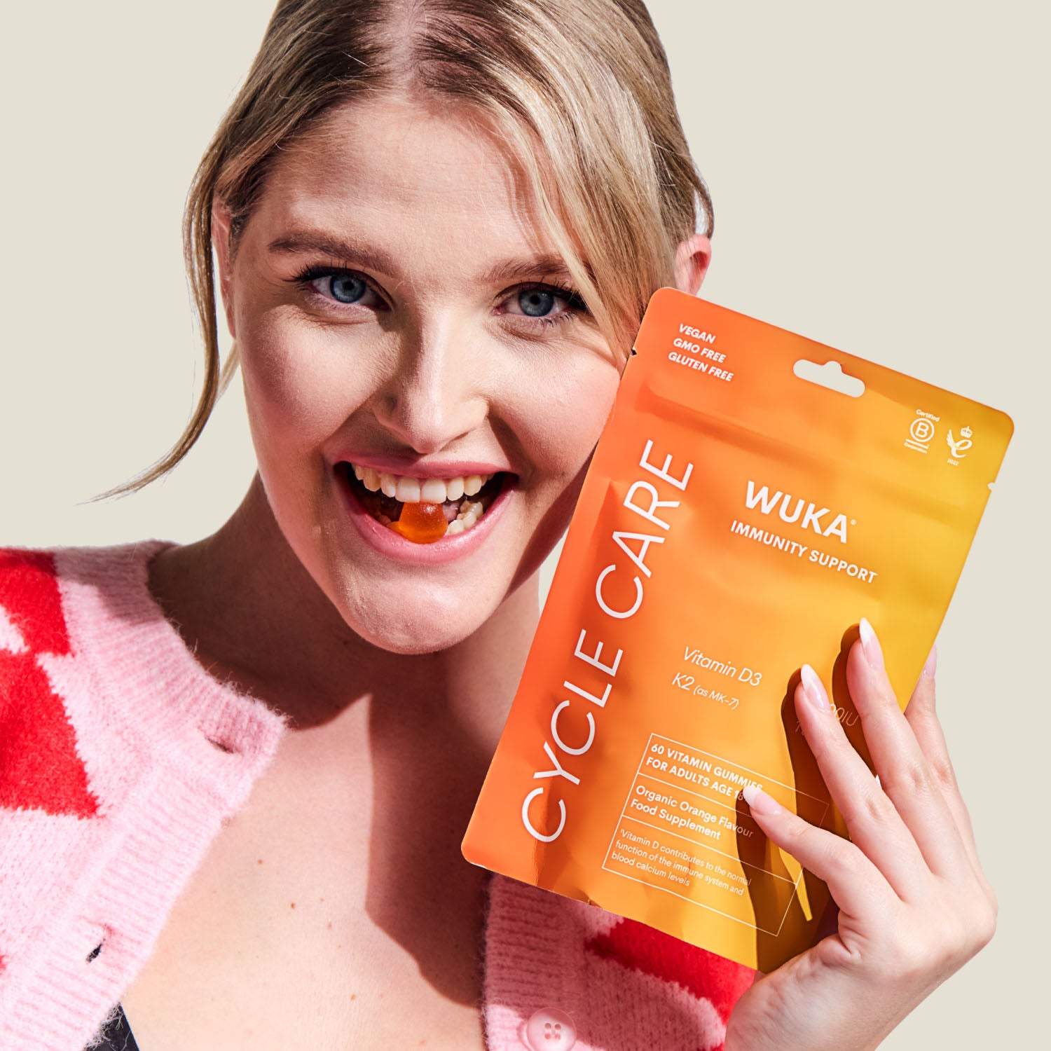WUKA Vitamin D3 K2 Gummies