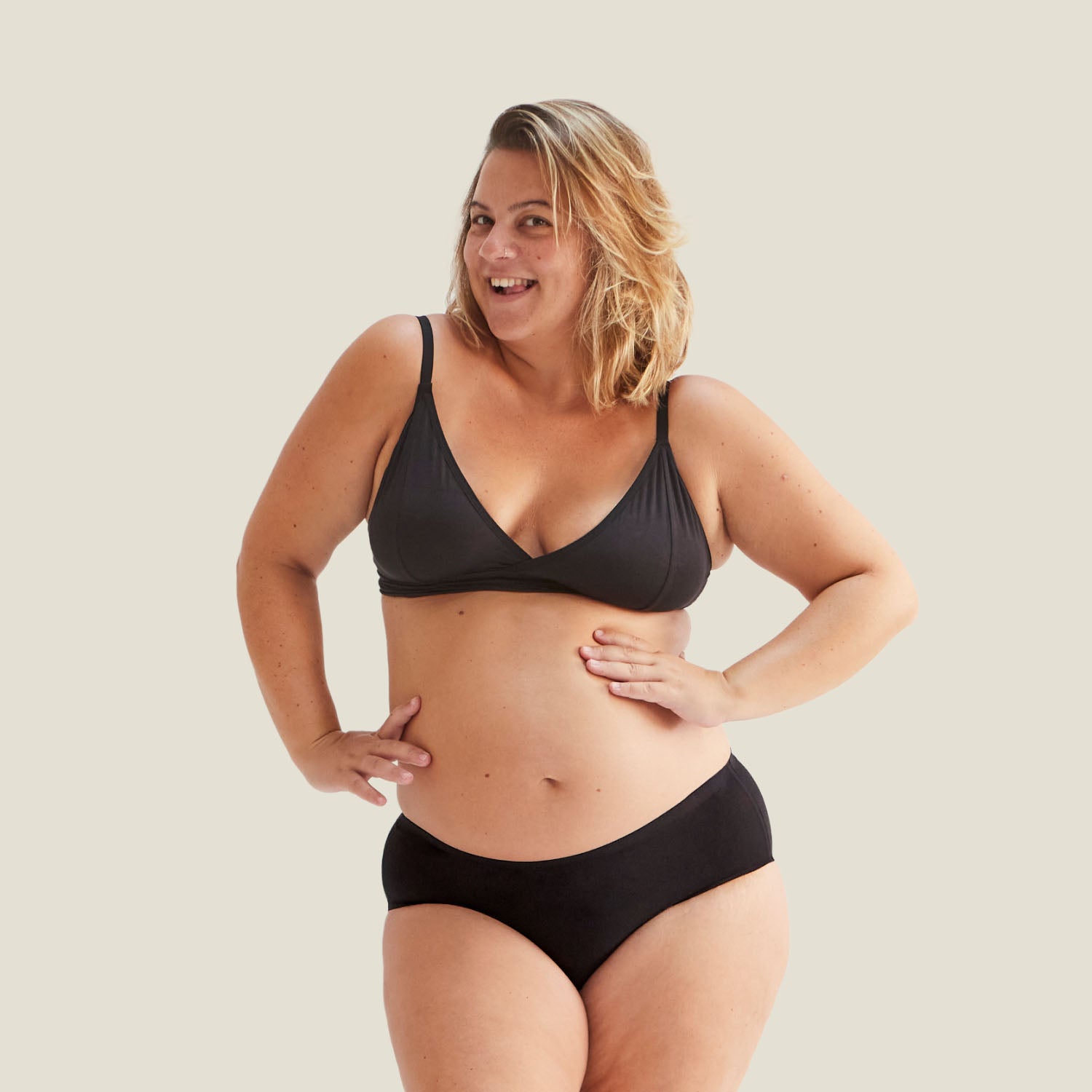 Drytech™ Midi Brief Light Leaks