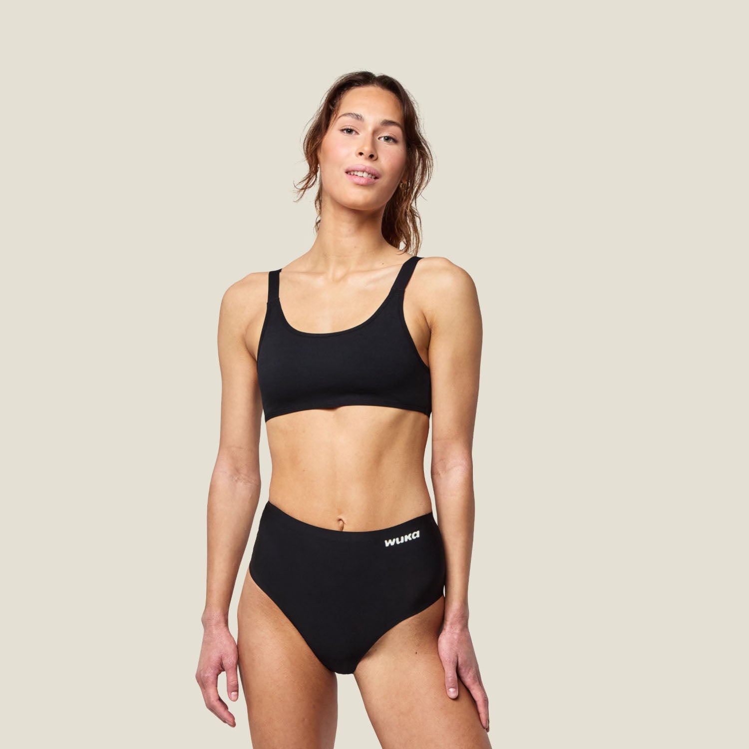 Stretch Seamless Midi Brief Heavy