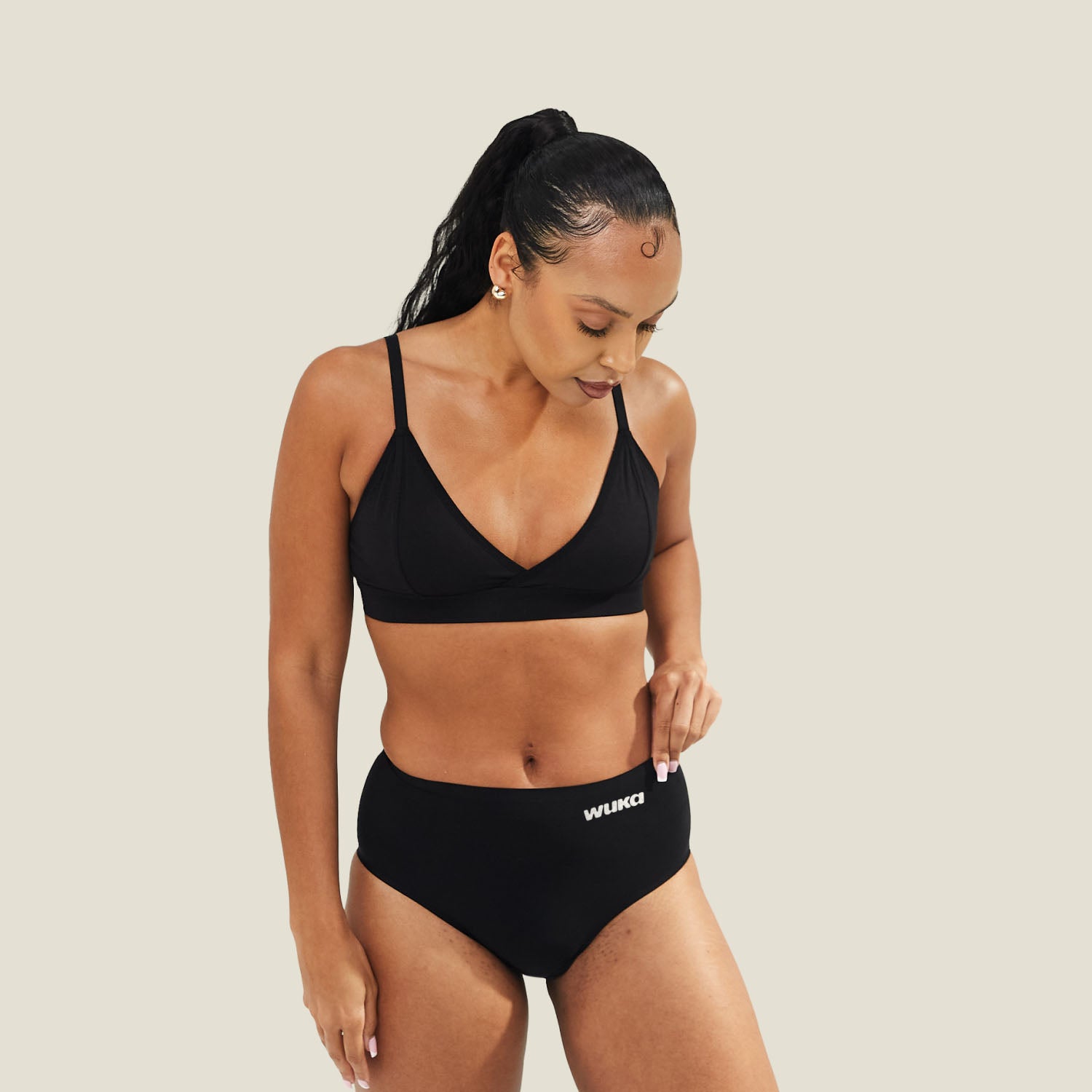 Stretch Seamless Midi Brief Medium