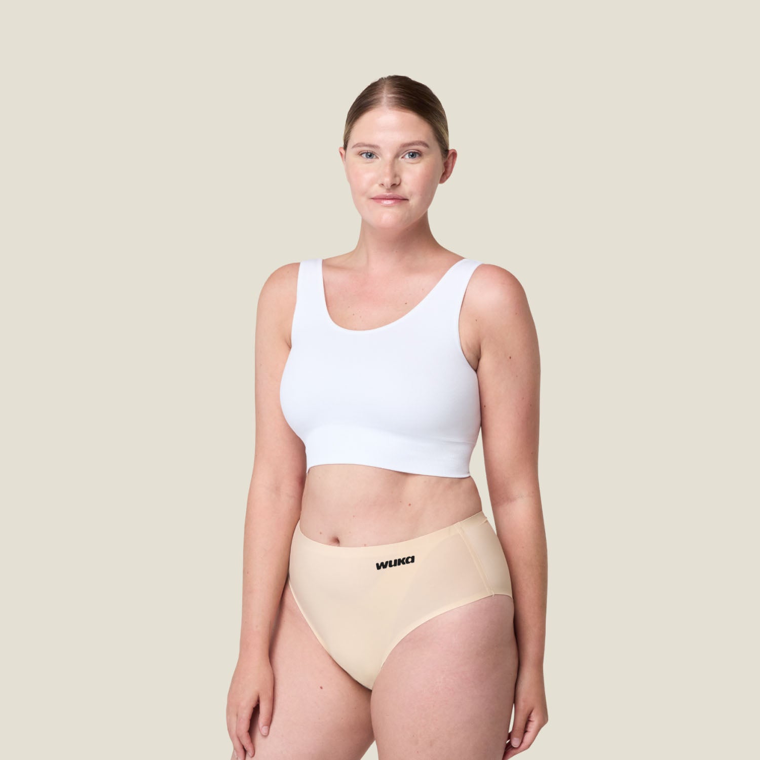 Stretch Seamless Midi Brief Heavy Light