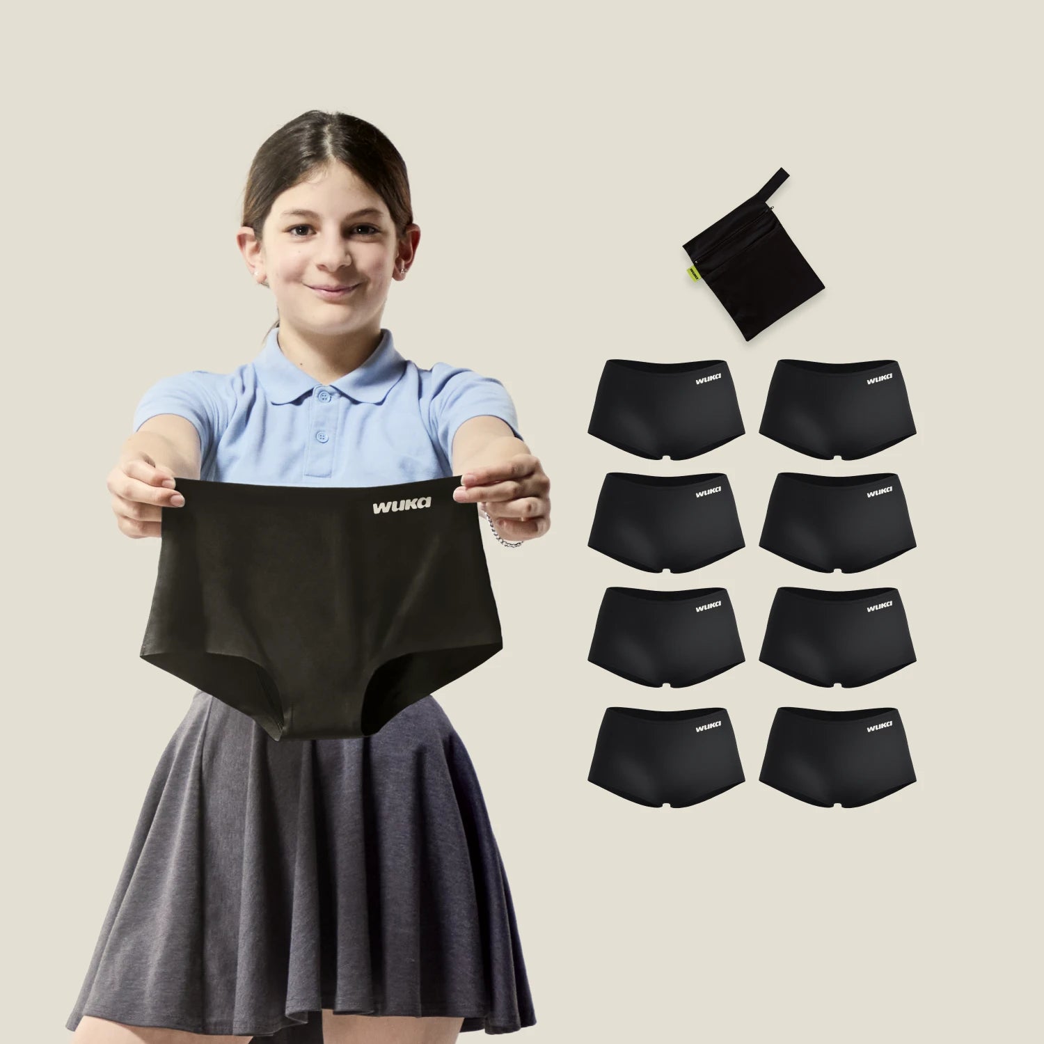 Period School Set 4 Day & Night Boxer