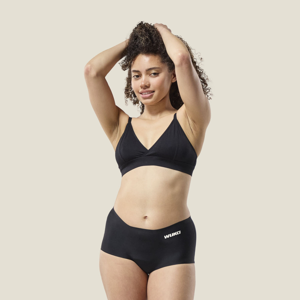 WUKA Teen Stretch™ Boxer Short Heavy - Black