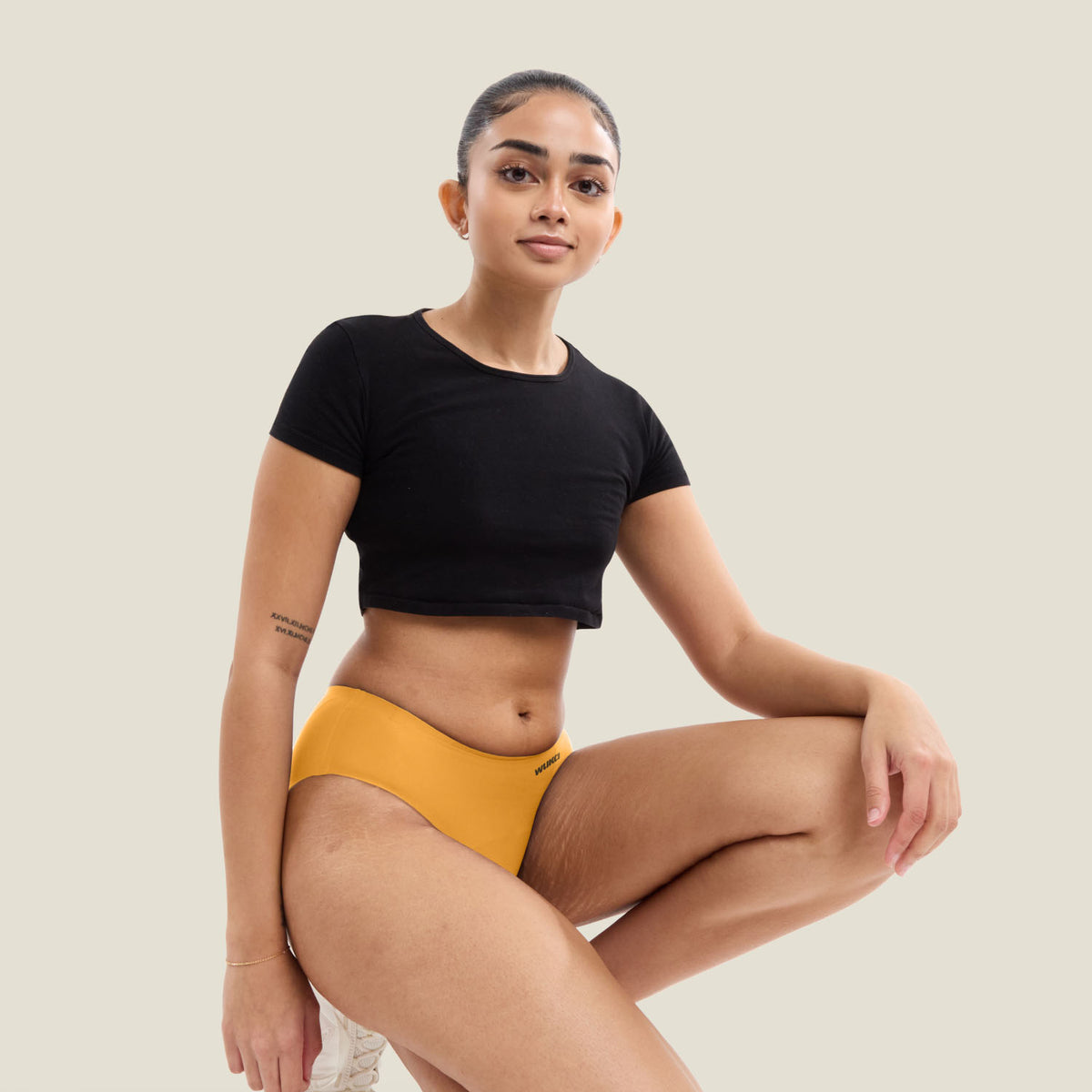 WUKA Teen Stretch™ Seamless - Heavy flow - Orange Sun