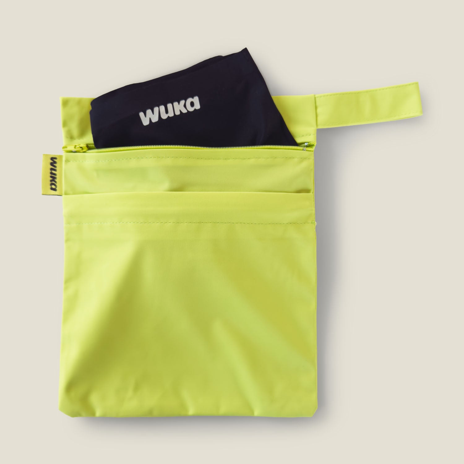 WUKA Two Pocket Changing Bag Lime Punch