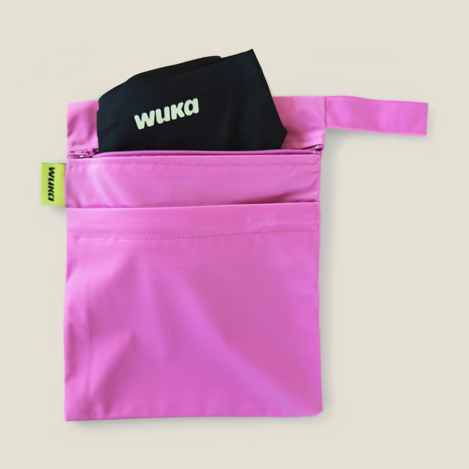 WUKA Two Pocket Changing Bag Pinkest Pink