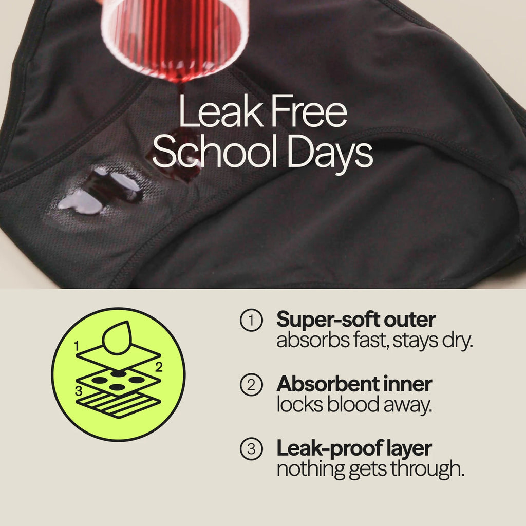 WUKA Period School Set - 1 Week - Heavy - Black