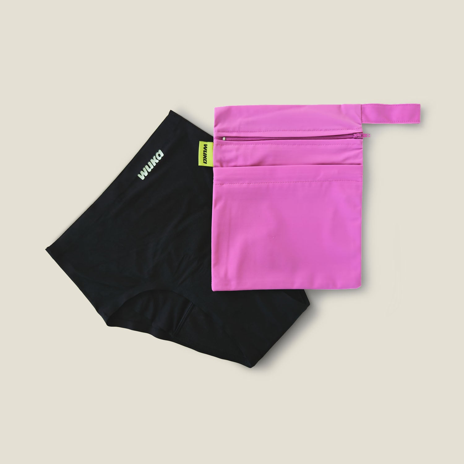 WUKA Two Pocket Changing Bag Pinkest Pink