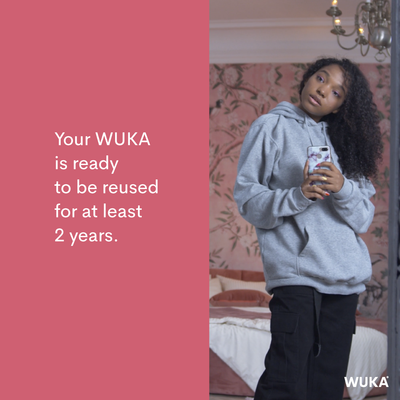 your wuka is ready to be reused for at least 2 years