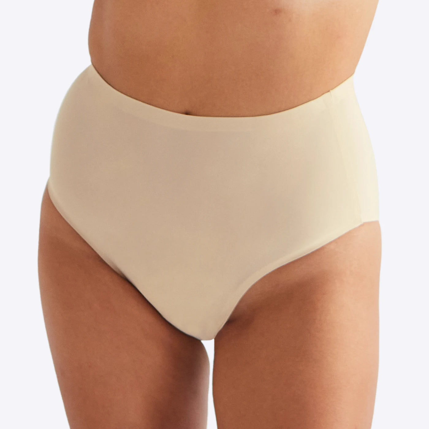 WUKA Drytech Midi Brief Incontinence Pants Style Light Nude Colour Close Front
