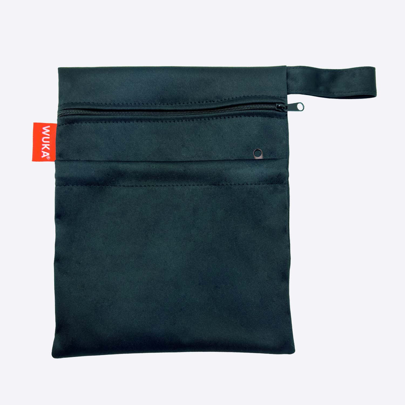 WUKA  First Period Pack Stretch Style Black Colour Two Pocket Change Bag