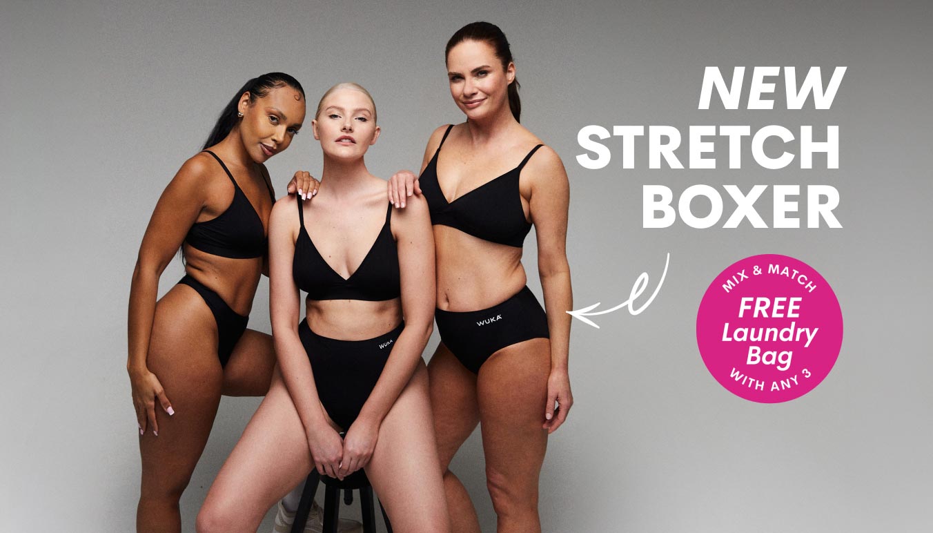 New Stretch Boxer - Mix and match any 3 stretch and get a free laundry bag worth £4.99