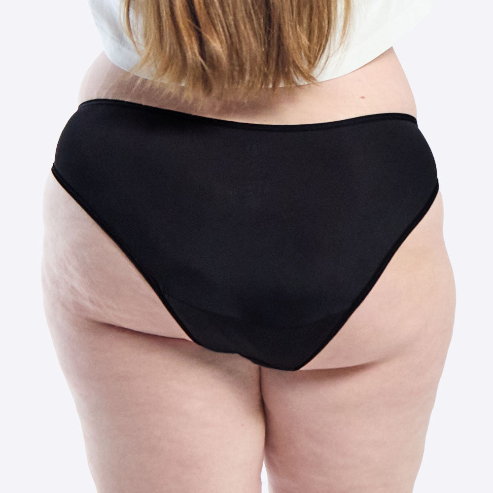 showing you one of our swim bottoms versus a VS raw cut panty! We make
